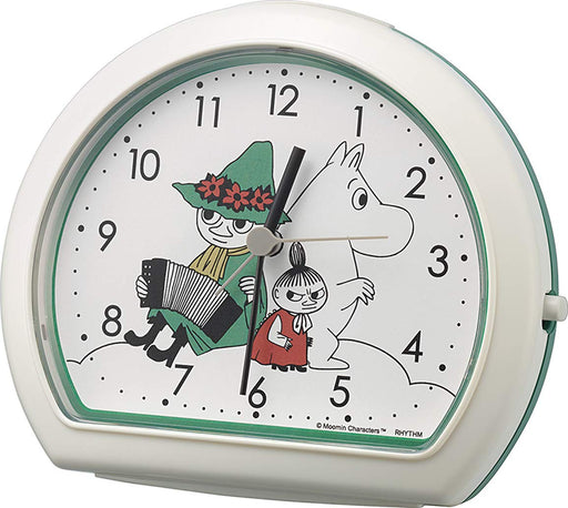Rhythm table clock Moomin and Friends 13x15.3x8.3cm alarm Clock 4SE562MT03 NEW_1