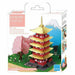 Kawada PN-144 Papernano Five-Storied Pagoda & Mt.Fuji Cherry blossoms NEW_2