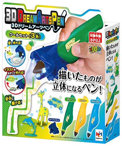 3D Dream Arts pen cool 3-color set NEW from Japan_1