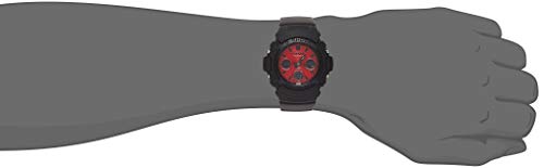 CASIO G-SHOCK Black and Red Series AWG-M100SAR-1AJF mens NEW from Japan_2
