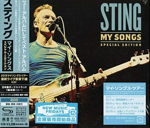 STING - My Songs - SPECIAL EDITION JAPAN 2 SHM-CD BONUS TRACK NEW_1