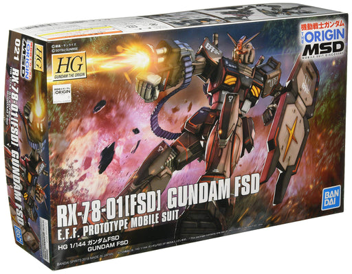 Bandai Spirits HG Gundam THE ORIGIN MSD Gundam FSD 1/144 Model Kit 175611 NEW_1