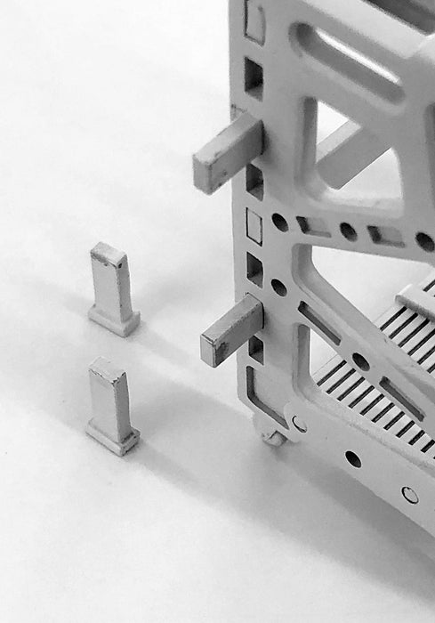 Tomytec Little Armory LD025 Gun Rack E 1/12 scale Plastic Model Kit 307525 NEW_3