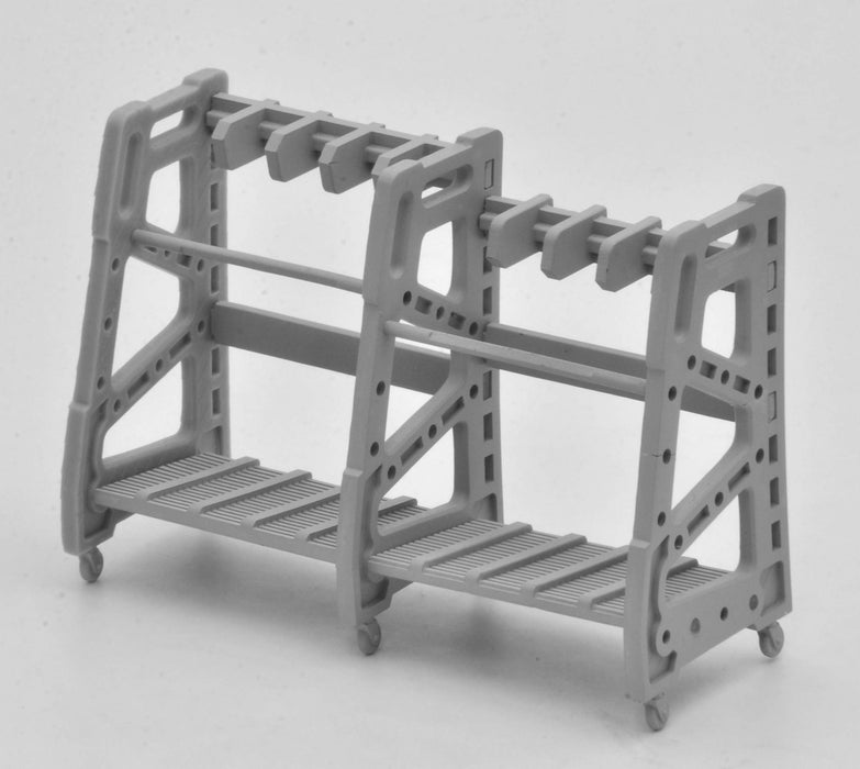 Tomytec Little Armory LD025 Gun Rack E 1/12 scale Plastic Model Kit 307525 NEW_4