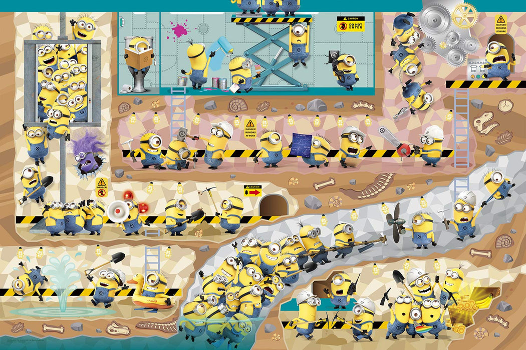 Minions Underground Secret Base 1000 Piece Jigsaw Puzzle Yanoman 10-135 NEW_1