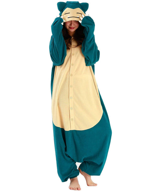 SAZAC Kigurumi Fleece XL Size for Adult Pokemon Snorlax TMY-088 L175-185cm NEW_2