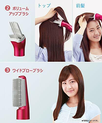 Panasonic Curling Dryer nanocare Voltage conversion EH-KN9C-RP Rouge Pink NEW_6