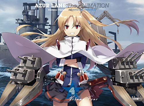 Azur Lane Vol.4 First Limited Edition Blu-ray Booklet TBR-29294D Animation NEW_2