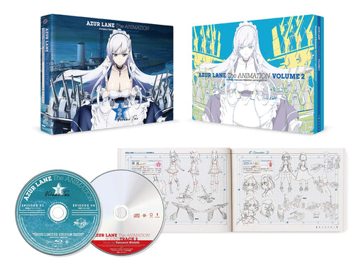 Azur Lane Vol.2 Limited Edition Blu-ray+OST CD+Booklet+Serial Code TBR-29292D_1
