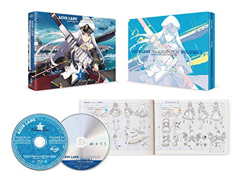 Azur Lane Vol.1 Limited Edition Blu-ray Soundtrack CD Booklet Serial Code NEW_1
