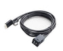 ALPINE built-in USB / HDMI connection unit (1.75m cable) for Toyota NEW_1