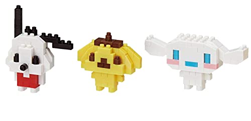 Kawada Nano Block Mini Sanrio characters BOX Complete 6 pieces NBMC_04S NEW_3
