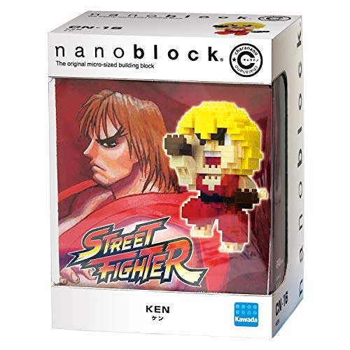Kawada Nano Block Charanano STREET FIGHTER KEN Building block CN-16 NEW_2