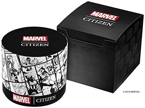 Citizen Captain America Marvel AW1367-05W Eco Drive Men Watch Original Limited_4