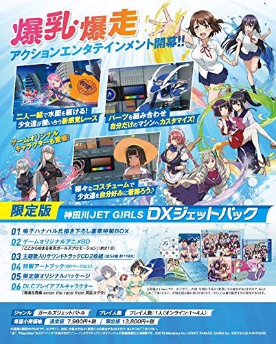 PS4 Game Software Kandagawa JET GIRLS Standard Edition PLJM-16327 Action Game_2