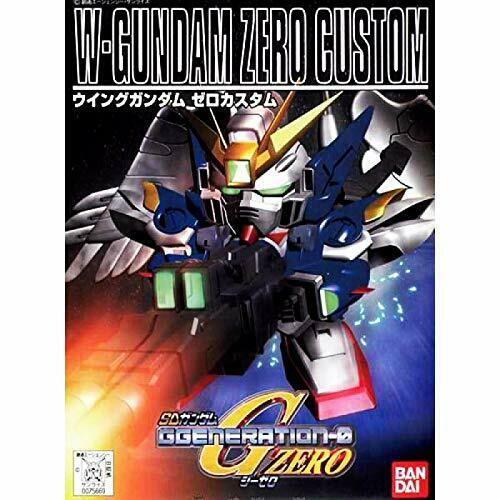 BANDAI W-Gundam Zero Custom SD Gundam Model Kits NEW from Japan_1