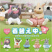 J.Dream Kigaechuu 3 Lovely Anmal Changing Clothes Set of 5 Gashapon toys NEW_1