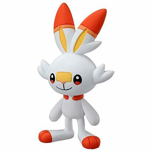 Takara Tomy Monster Collection MS-04 Scorbunny Character Toy NEW from Japan_1