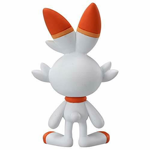 Takara Tomy Monster Collection MS-04 Scorbunny Character Toy NEW from Japan_3