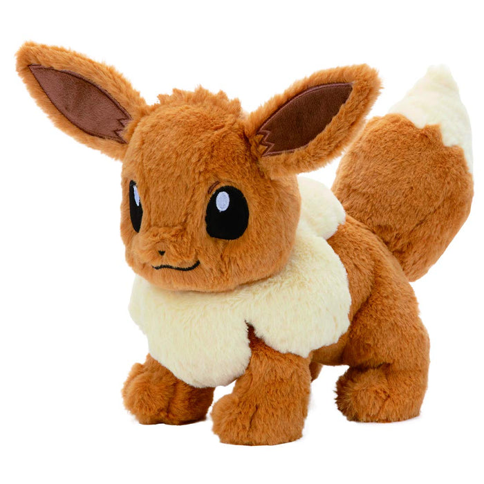 Pokemon Plush doll Kuta Kuta tatta Eevee M size 24cm TAKARATOMY A.R.T.S NEW_1