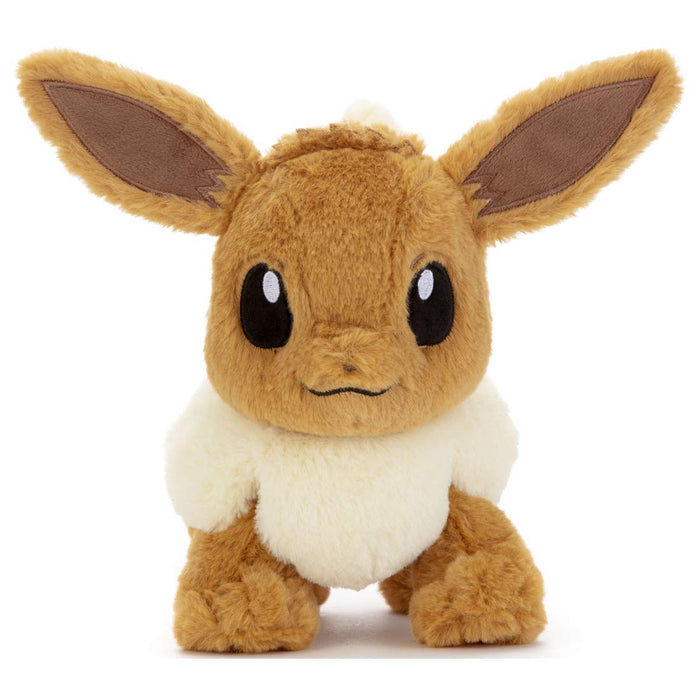 Pokemon Plush doll Kuta Kuta tatta Eevee M size 24cm TAKARATOMY A.R.T.S NEW_4