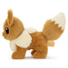 Pokemon Plush doll Kuta Kuta tatta Eevee M size 24cm TAKARATOMY A.R.T.S NEW_5