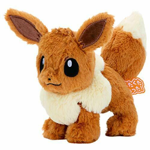 TAKARA TOMY Pokemon Plush Doll S Eevee 16cm Stuffed Toy NEW from Japan_1