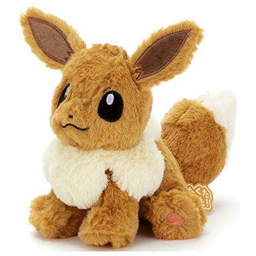 TAKARA TOMY Pokemon Plush Doll S Eevee 16cm Stuffed Toy NEW from Japan_2