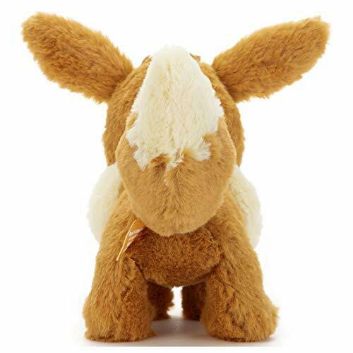 TAKARA TOMY Pokemon Plush Doll S Eevee 16cm Stuffed Toy NEW from Japan_6
