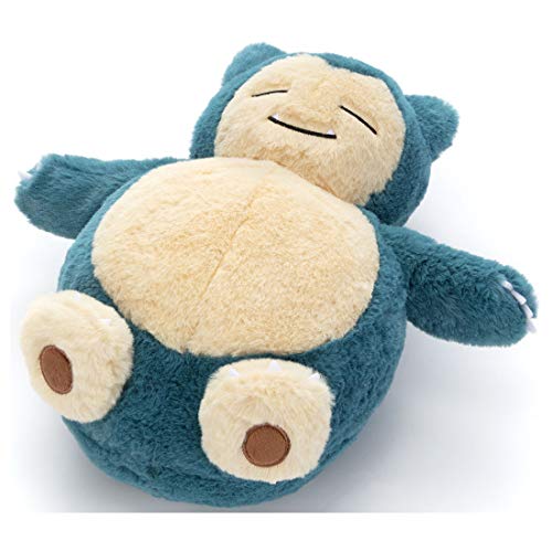 TAKARATOMY A.R.T.S Pokemon Kutakutatatta! Plush Doll M Snorlax H27cm NEW_2