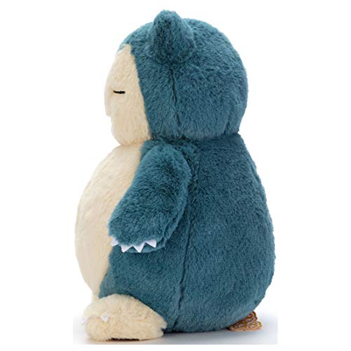 TAKARATOMY A.R.T.S Pokemon Kutakutatatta! Plush Doll M Snorlax H27cm NEW_3