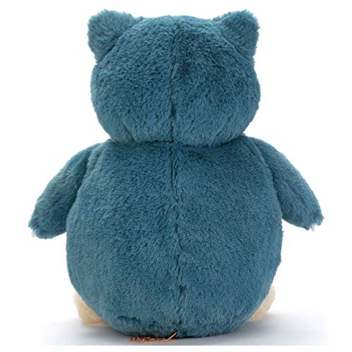 TAKARATOMY A.R.T.S Pokemon Kutakutatatta! Plush Doll M Snorlax H27cm NEW_4