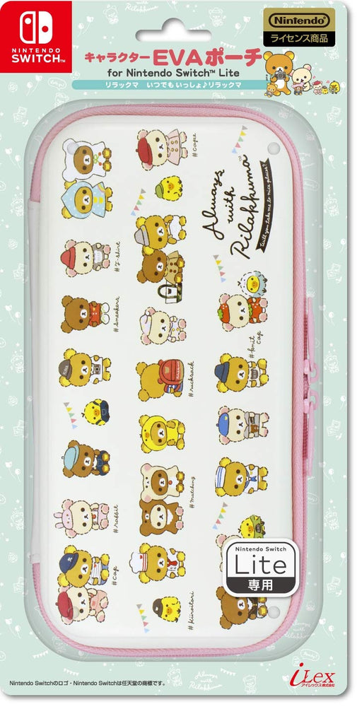iLex San-X Rilakkuma always together Eva Pouch for Nintendo Switch Lite ILXSL311_1
