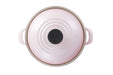 Le Creuset Enamel pot EOS Casserole 8 inc 20cm Shell Pink 7713 20x29x17cm NEW_5