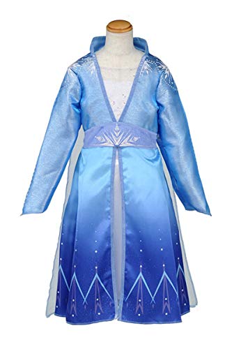 Takara Tomy Disney Frozen 2 Premium Fashionable Dress Elsa 100-110cm NEW_1