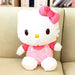 Sanrio Hello Kitty Fluffy Stuffed Toy M Size Pink Plush Doll 143020-20 Nakajima_1