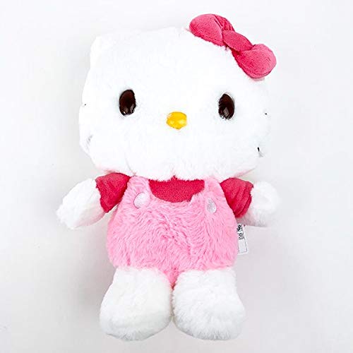 Sanrio Hello Kitty Fluffy Stuffed Toy M Size Pink Plush Doll 143020-20 Nakajima_3