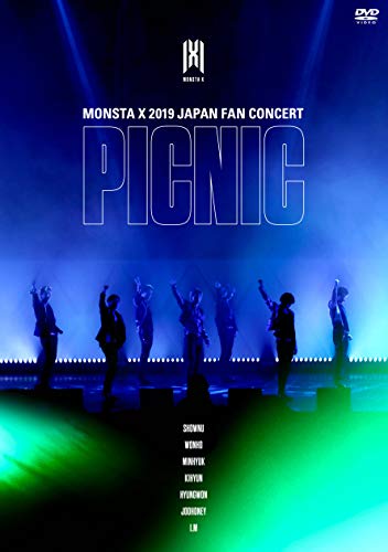 MONSTA X-JAPAN FAN CONCERT 2019 PICNIC -JAPAN 2 DVD UPBH-20254 NEW_1