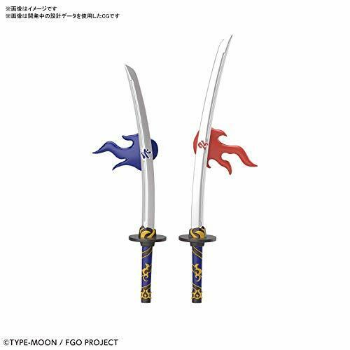 BANDAI Petitrits Saber/Miyamoto Musashi Plastic Model Kit NEW from Japan_5