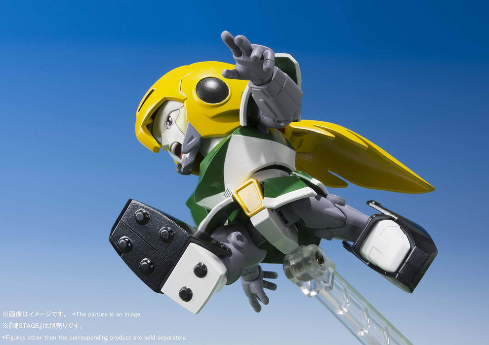 Chogokin Iron Leaguer Mach Windy & Gold Foot Diecast Movable Figure 145539 NEW_4
