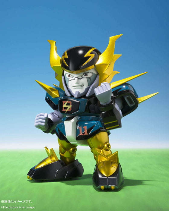 Chogokin Iron Leaguer Mach Windy & Gold Foot Diecast Movable Figure 145539 NEW_9