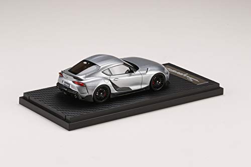 MARK43 1/43 Toyota GR SUPRA (A90) GR PARTS equipped car Silver Metallic Complete_2