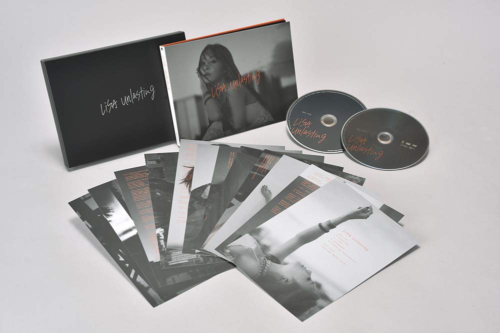 LiSA unlasting First Limited Edition CD+DVD+Photo+Card VVCL-1580 Maxi-Single NEW_2