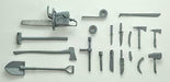 TOMYTEC Little Armory LD026 Melee Weapon Set A Plastic Model Kit NEW from Japan_1