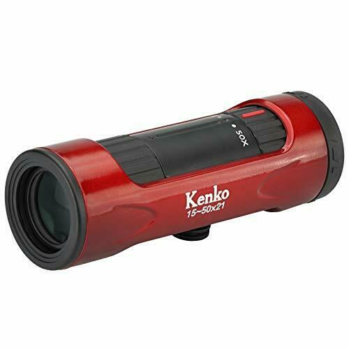 Kenko Monocle 429075 Ultra View I 15-50×21 15-50x 21mm caliber Zoom type Red NEW_1