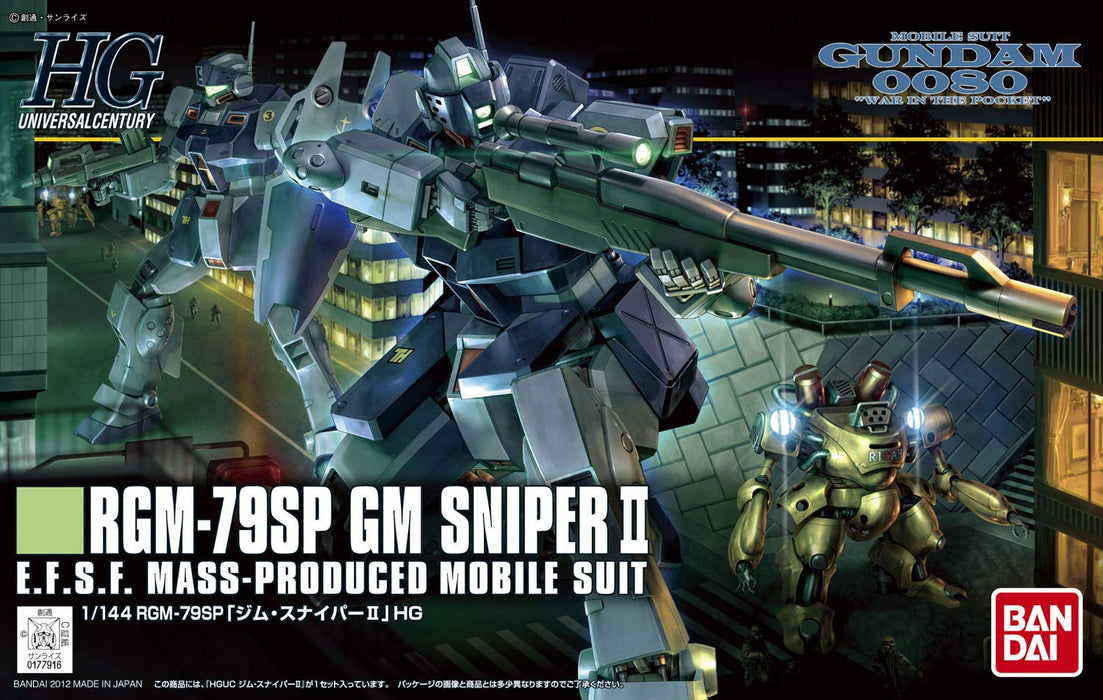 BandaiSpirits HGUC Gundam 0080 War in the Pocket GM Sniper II 1/144 Kit GUN59249_8