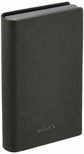 SONY Walkman Genuine Soft Case for NW-A100 Series Black CKS-NWA100 B NEW_1