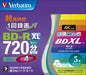 Verbatim Blu-ray Disc BD-R 5disk w/5case XL 100GB 4x Speed Printable VBR520YP5V2_1