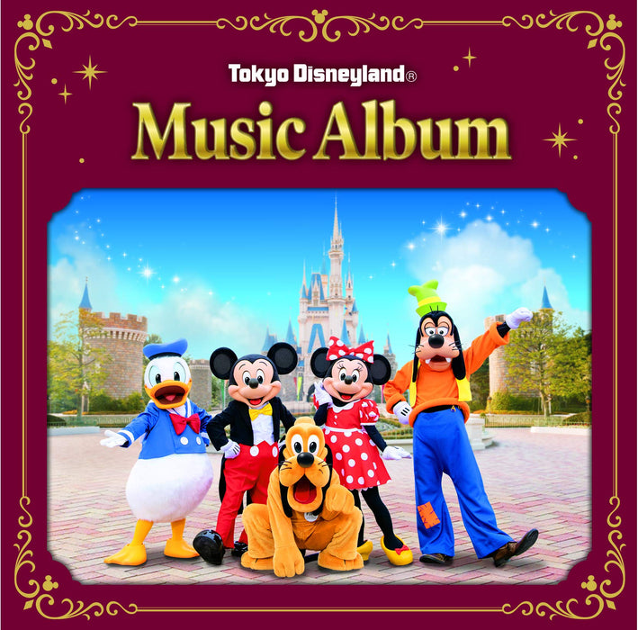Tokyo Disneyland (R) Music Album UWCD-6026 Tokyo Disneyland attraction music NEW_1