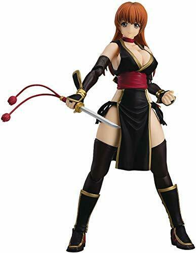 Max Factory figma 382b DEAD OR ALIVE Kasumi: C2 Black Ver. Figure NEW from Japan_1